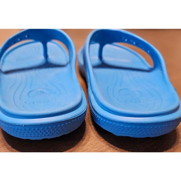 Crocs Baya II Women Size 6 Men 8 Blue Shoes Sandal Flip Flop Slides Open Toe - Picture 6 of 10